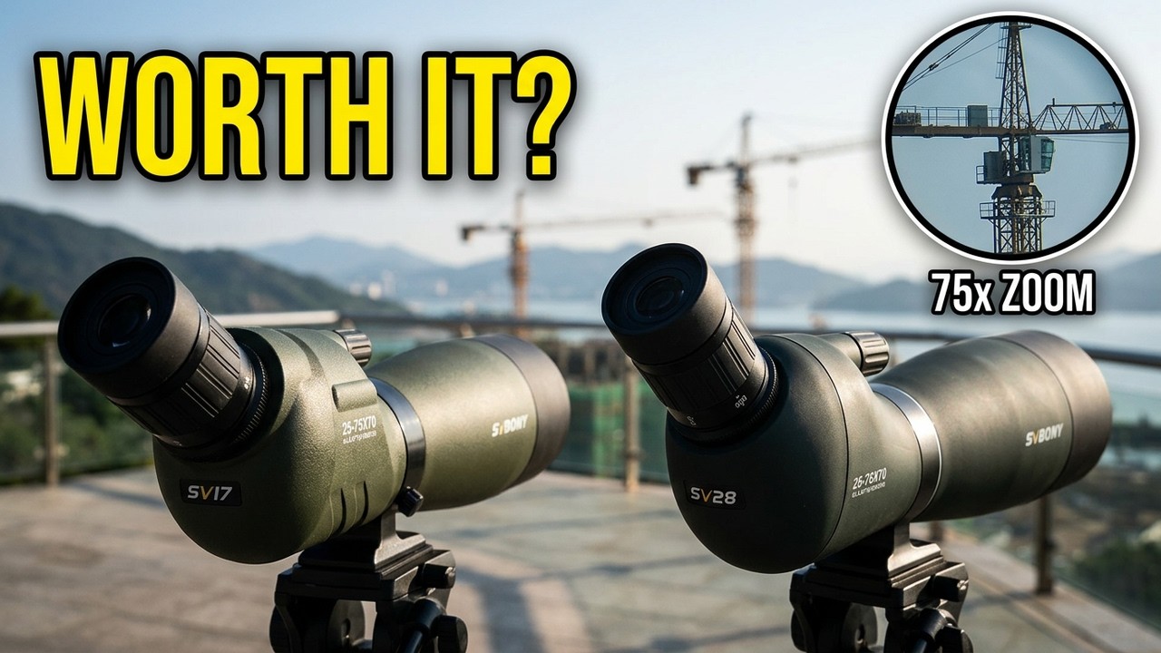 Зоровая труба SVbony SV17 SV28 25-75x70 spotting scopes