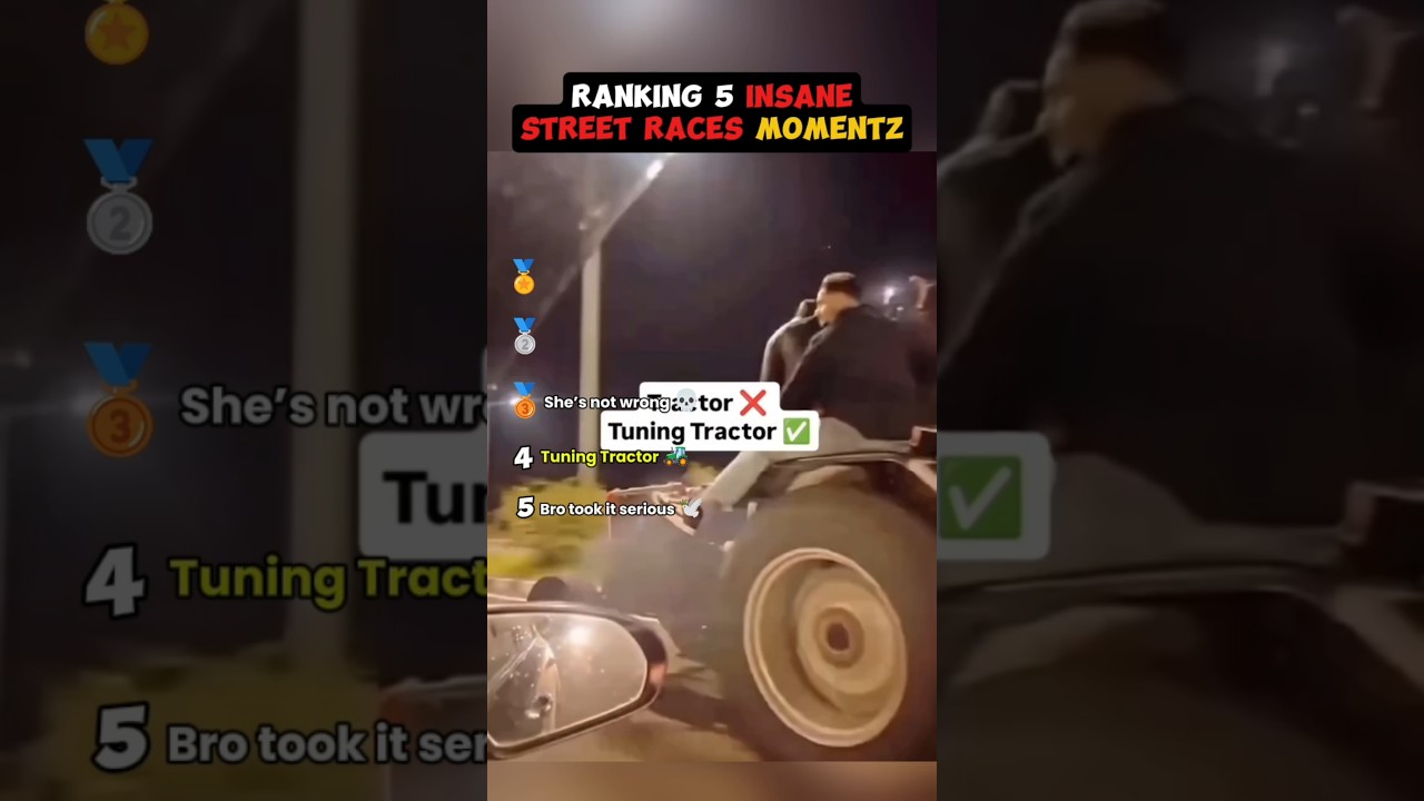 Ranking 5 Insane Street Races Momentz #shorts #viralshorts #ranking #streetracing