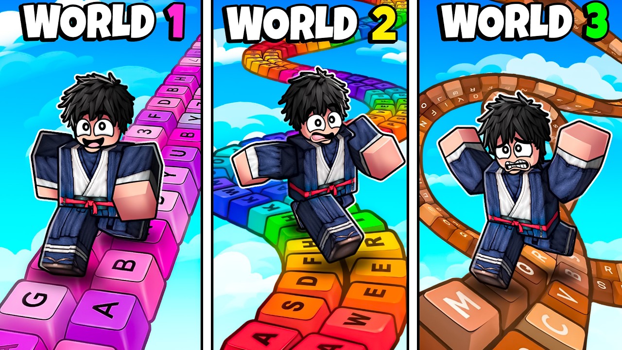 I Finished EVERY WORLD in +1 Speed Keyboard!