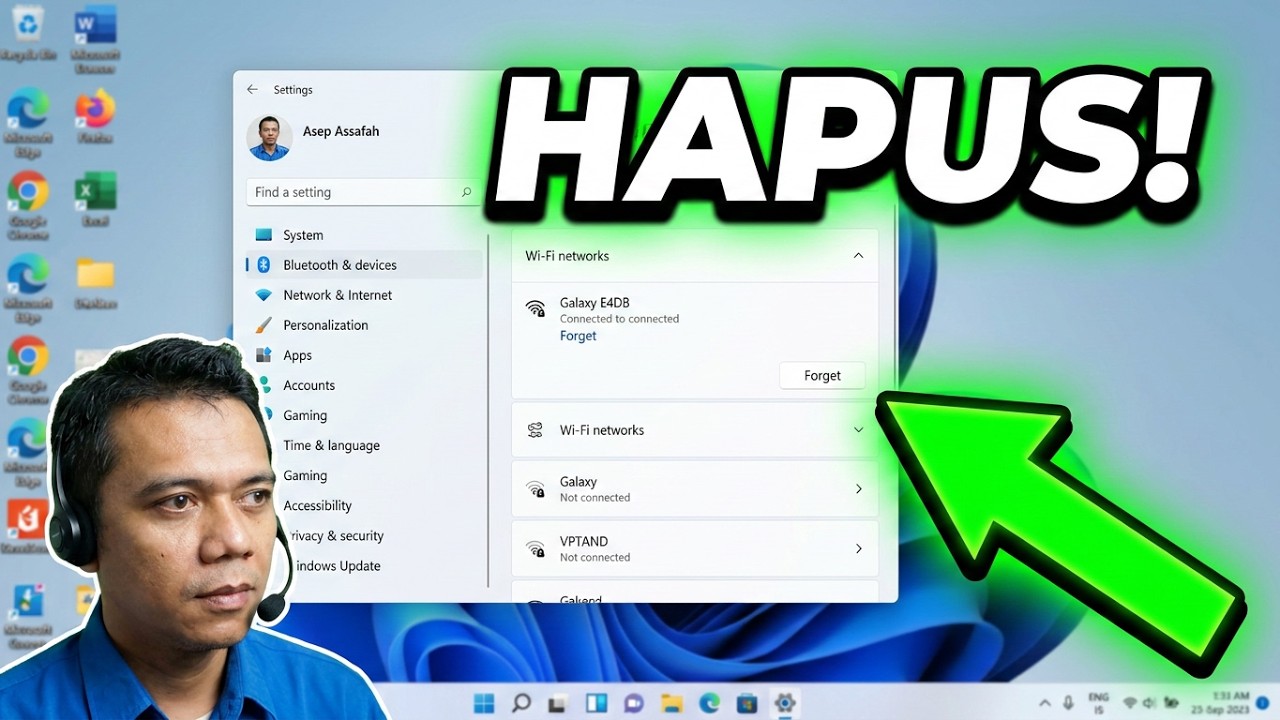 Cara Menghapus WIFI yang Pernah Tersambung di Laptop Windows Tanpa Aplikasi Tambahan
