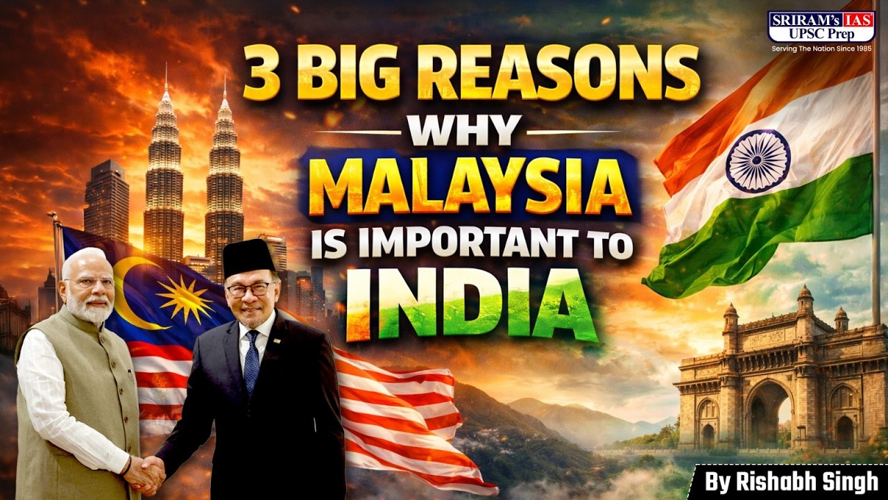 How Malaysia Shapes India, ASEAN & Global Trade – Explained #india #malaysia #modi #asean