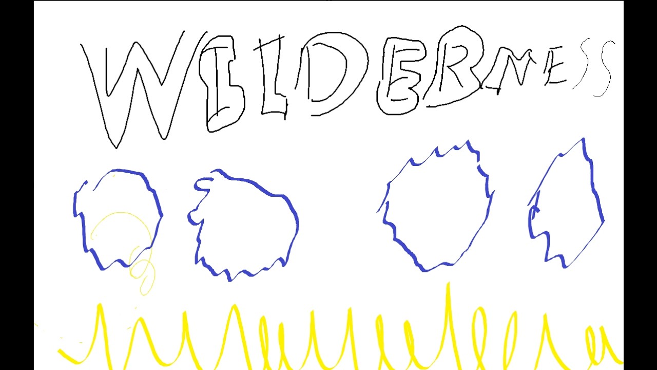 Day one of making wilderness (give suggestions in the comments)