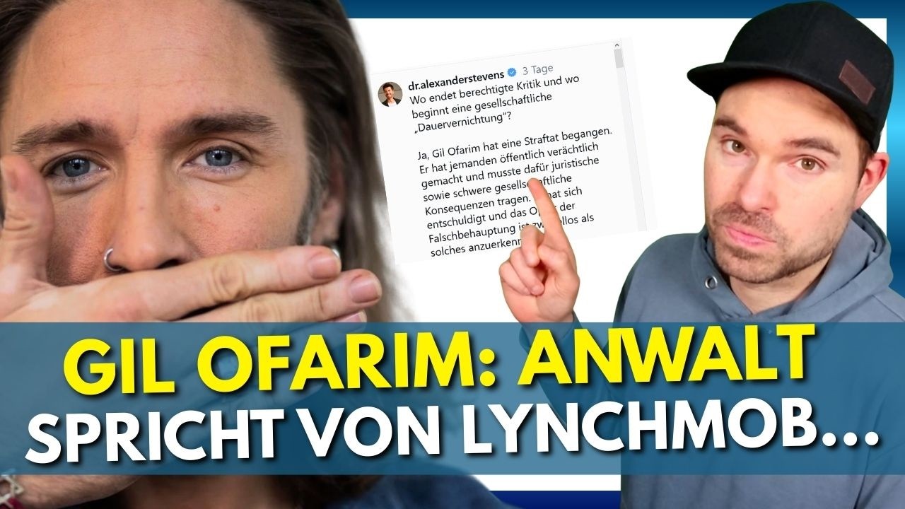 Gil Ofarim: Anwalt spricht von Lynchmob...