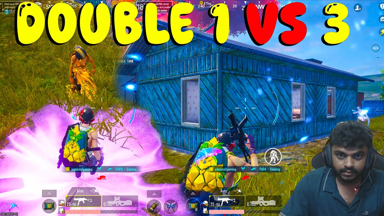 Double 1 Vs 3 On New Pubg Mobile 4.2 Update