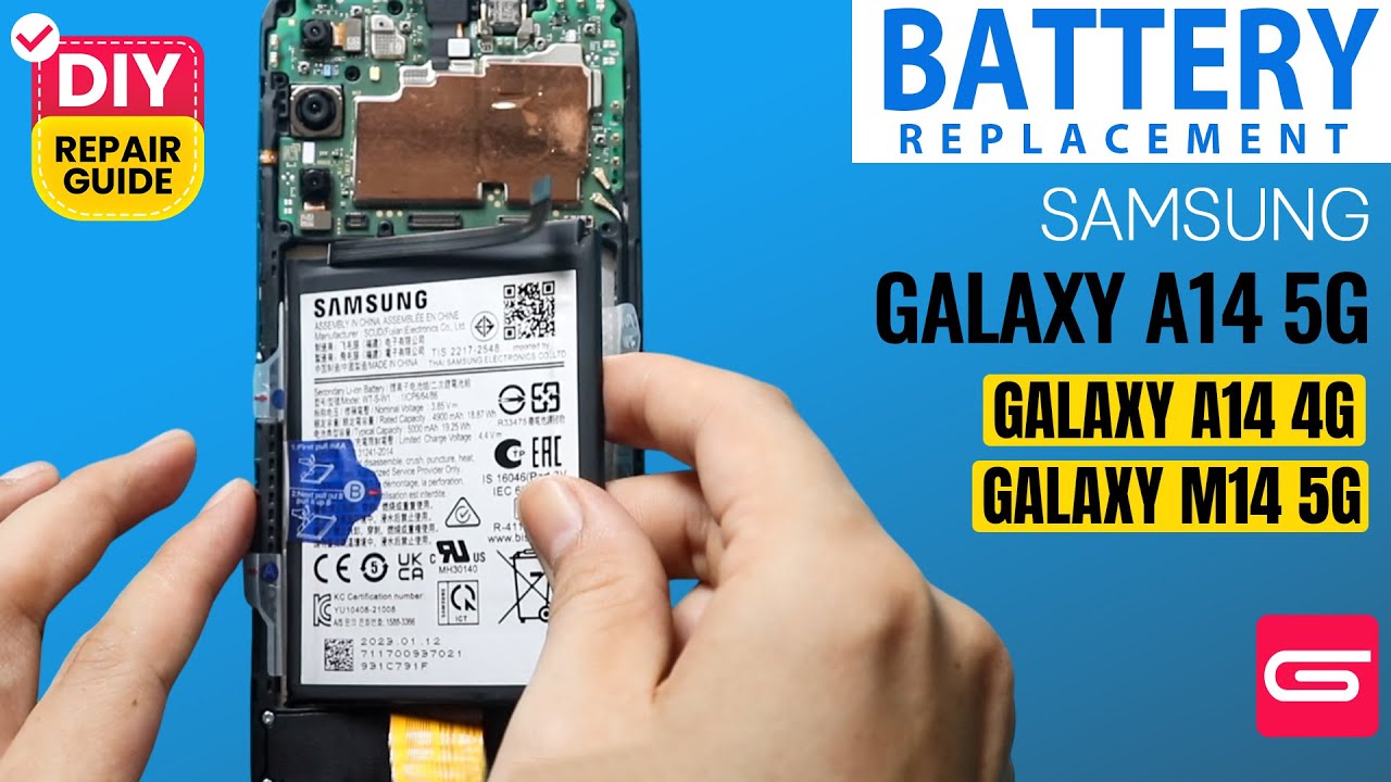 Замена аккумулятора Samsung Galaxy A14 5G | A14 4G / M14 5G