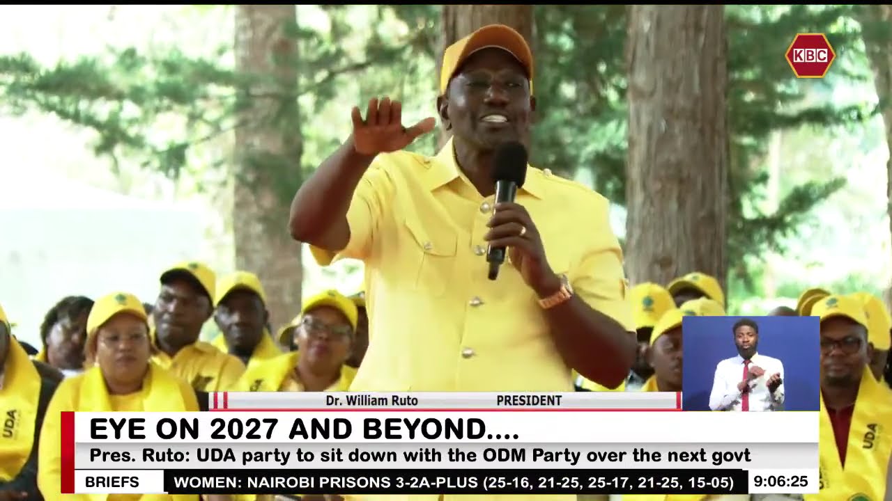 Ruto: UDA party to hold talks with ODM ahead of 2027 general election