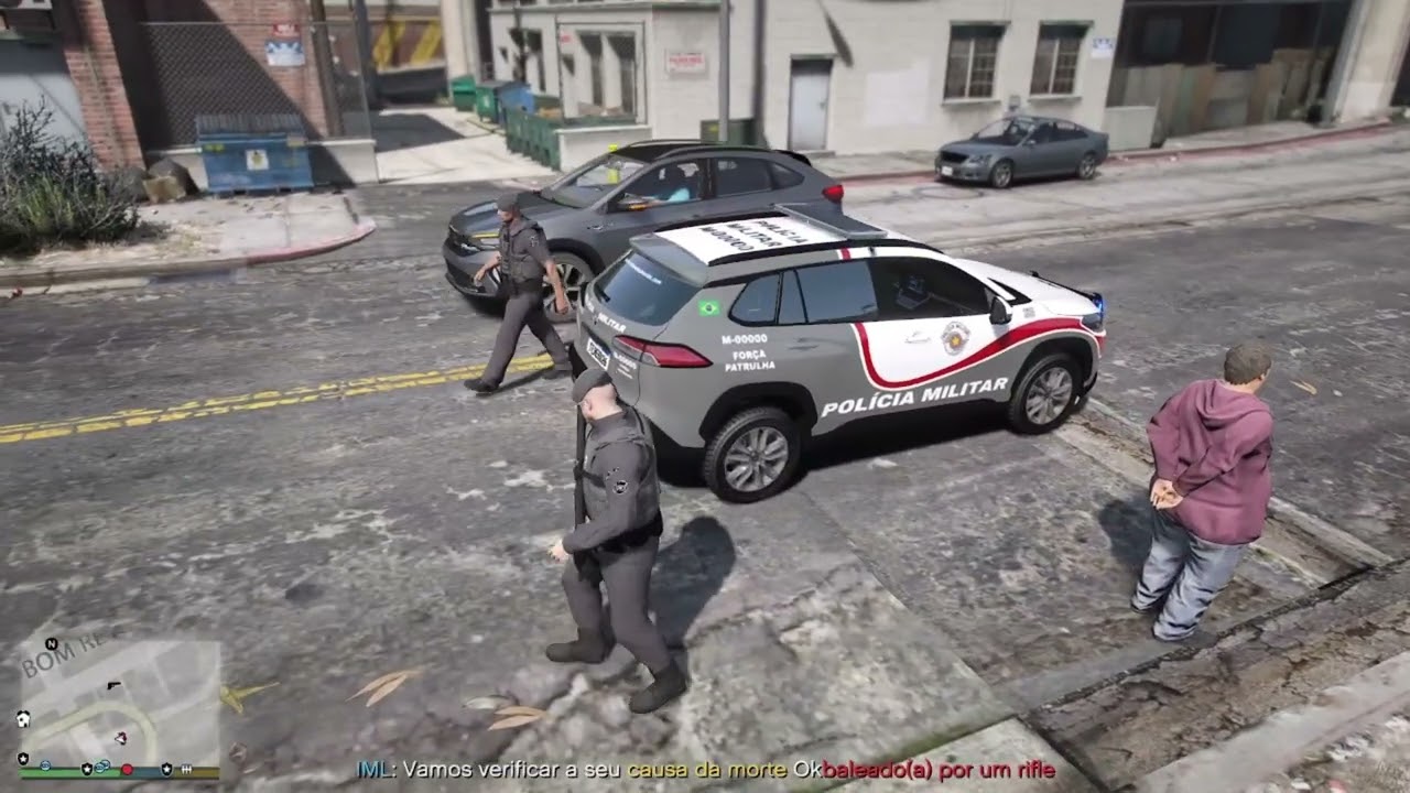 ATIROU NA EQUIPE E SE DEU MAL GTA 5 PMSP