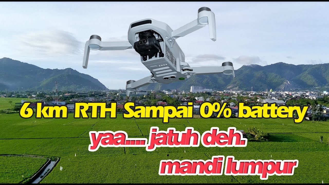 Potensic Atom 3 axis gimbal Tes Jarak Berakhir Menyedihkan (Part 1)