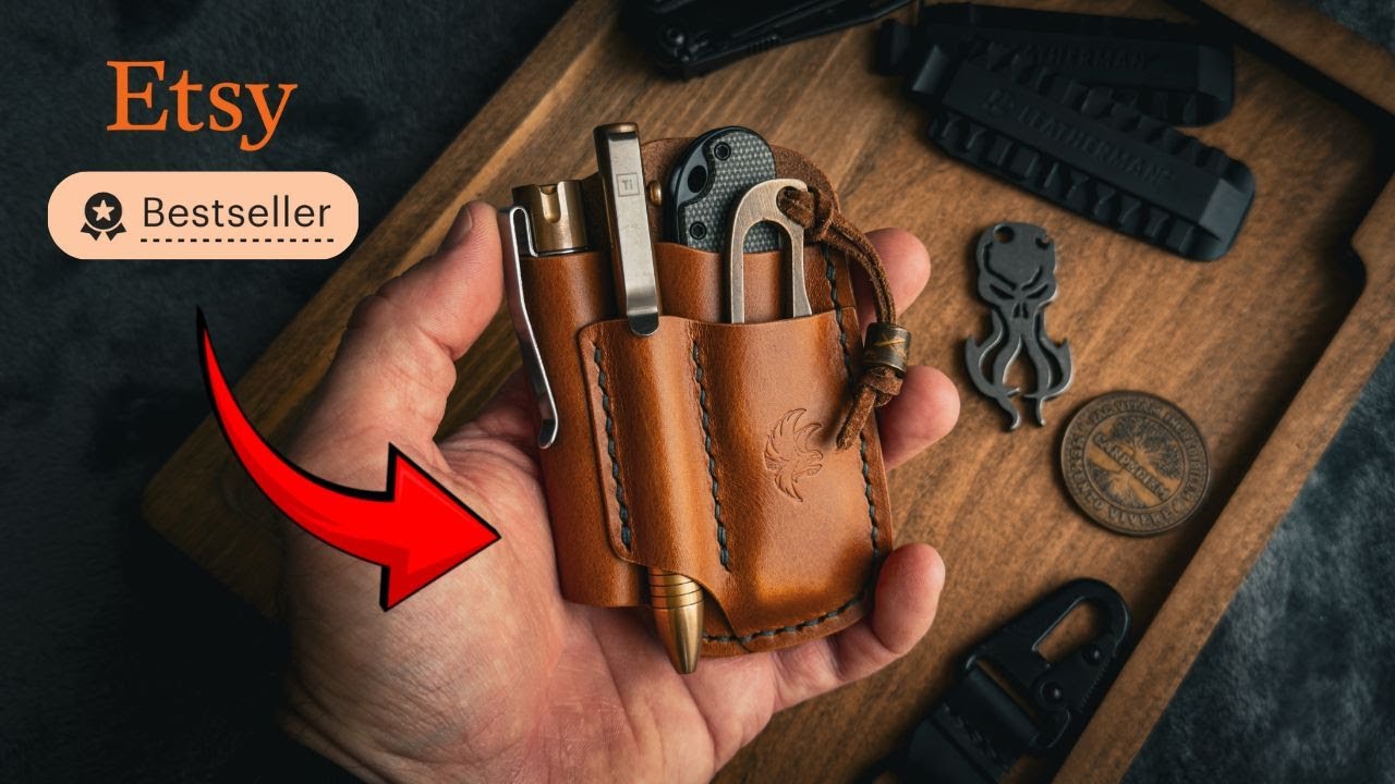 EDC Must-Have? Reviewing My Top-Selling Leather Pocket Organizer