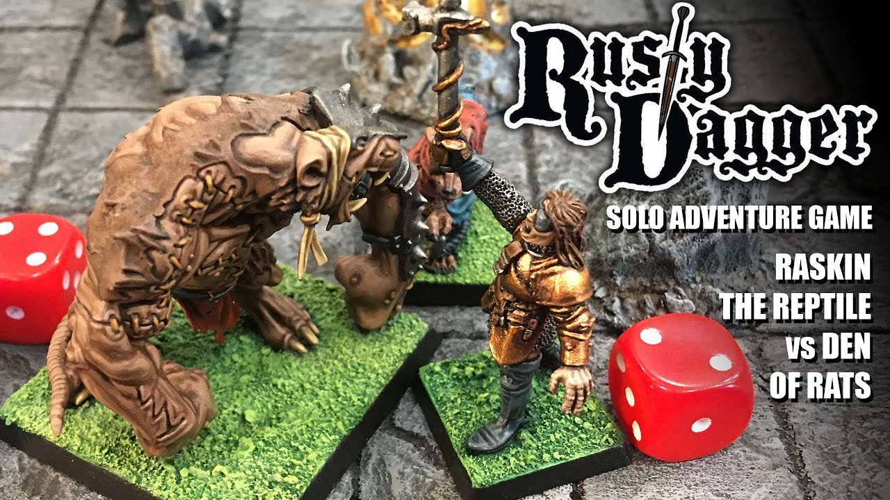 Rusty Dagger Solo Adventure: Den of Rats