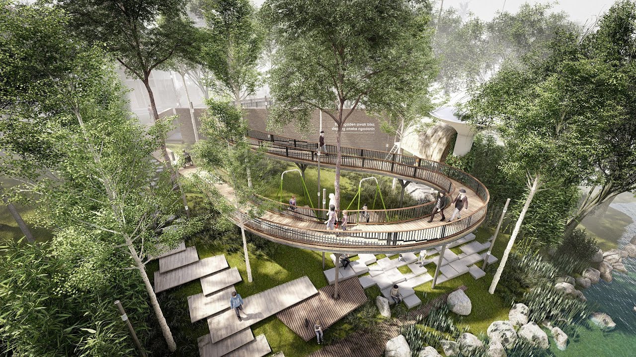 Semarapura Kauh Pocket Forest | 1st Winner Sayembara SKALA Landscape Architecture Udayana 2020