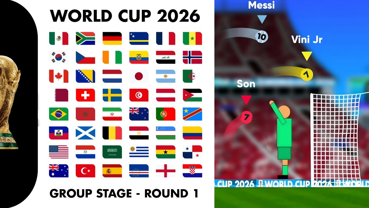 WORLD CUP 2026 - Group Stage Round 1 | Can They Beat The Keeper?