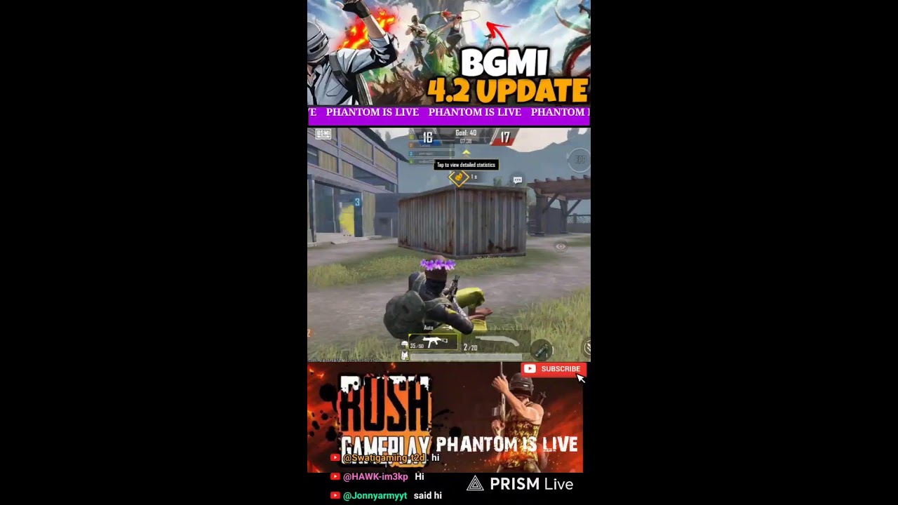 Live streaming of PHANTOM IS LIVE