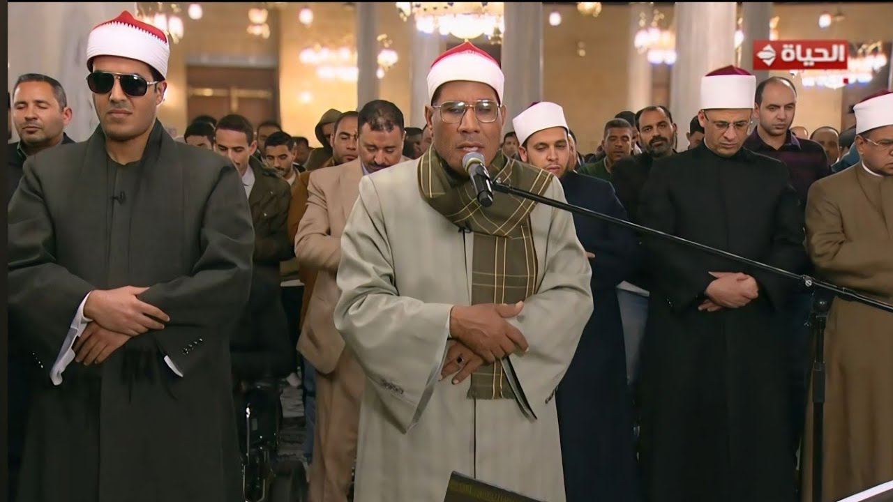 الشيخ عبدالفتاح الطاروطى | الشيخ أحمد محمد على | صلاة العشاء التراويح 3 رمضان مسجد الإمام الحسين2026