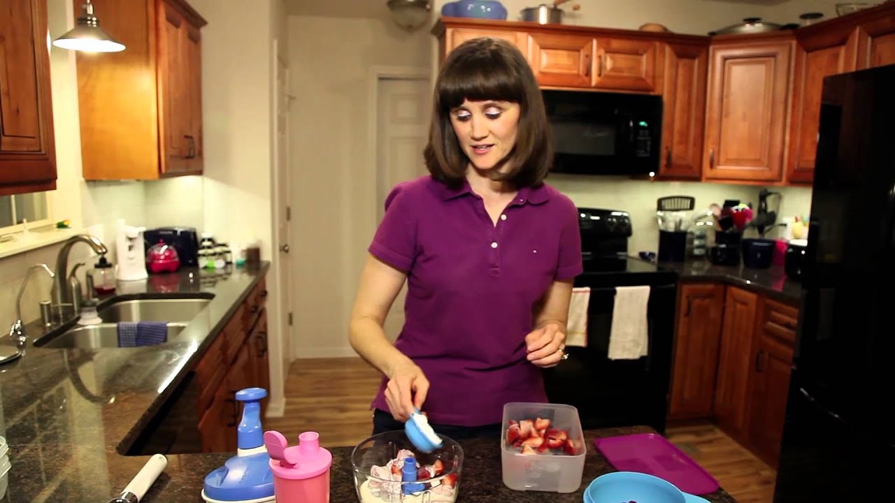 I Scream, You Scream, We All Scream for Ice Cream!!  And Tupperware's Quick Chef Pro!