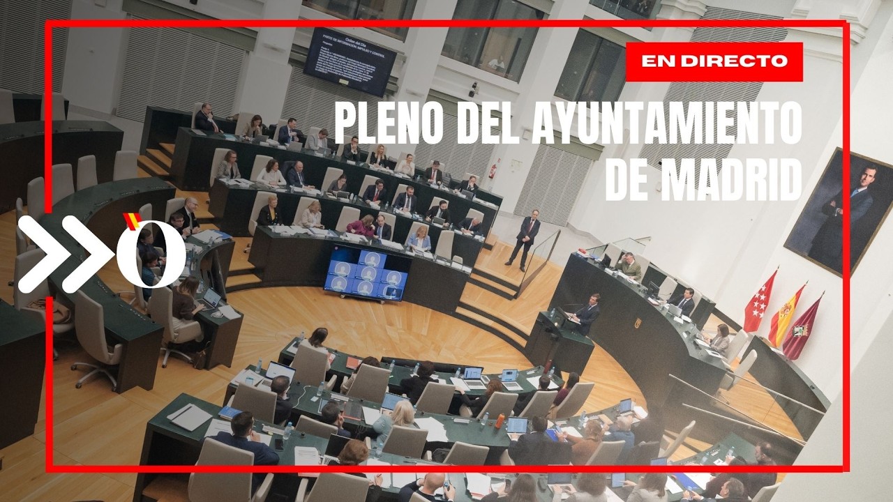 DIRECTO | Pleno del Ayuntamiento de Madrid
