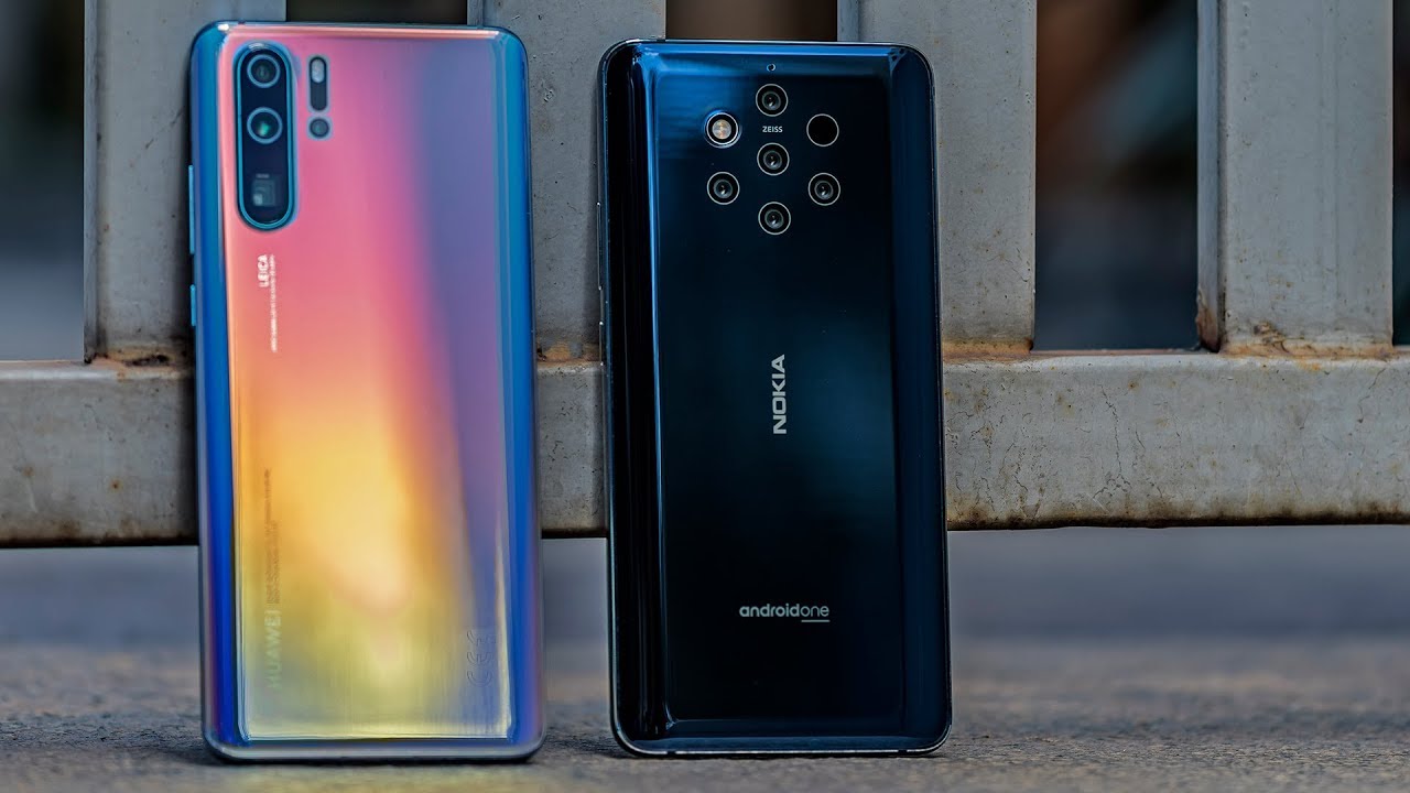 Huawei P30 Pro vs Nokia 9 Pureview Camera Comparison - 5 Cameras vs 4 Cameras!