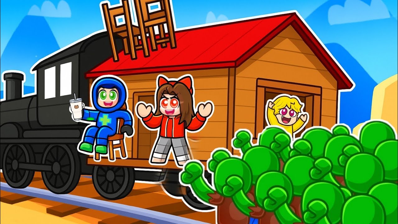 We Built The BEST HOUSE TRAIN in Dead Rails!