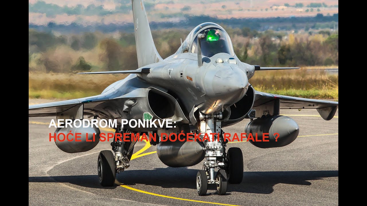 AERODROM PONIKVE: HOĆE LI SPREMAN DOČEKATI RAFALE ?