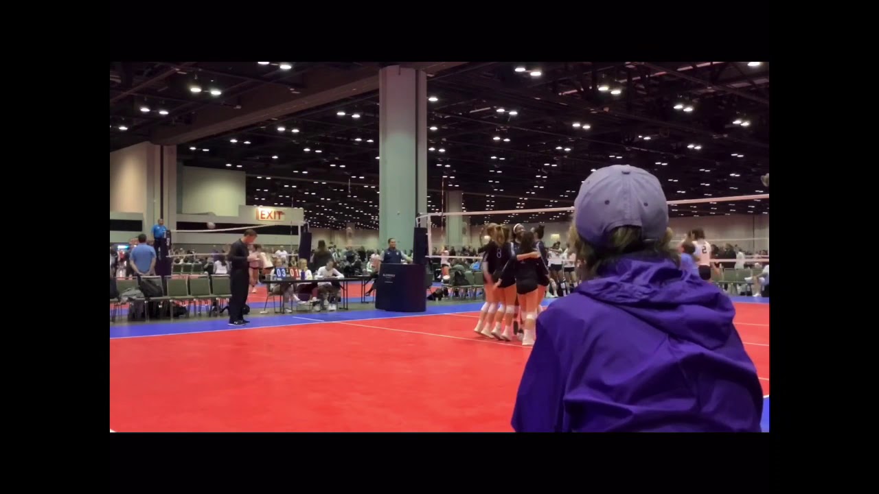 Academy17D v San Antonio Magic 17 Elite Match 3/6/20 Laney Choboy #6 Libero 2023