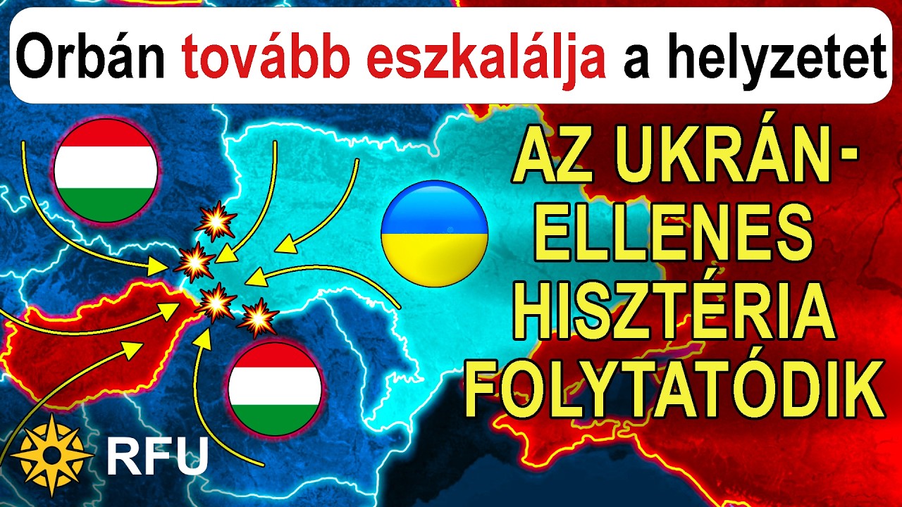 Már. 12: A magyar kormány TELJES BLOKÁDDAL FENYEGET, miközben BLOKKOLJA AZ EU UKRAJNAI KÖLCSÖNÉT.