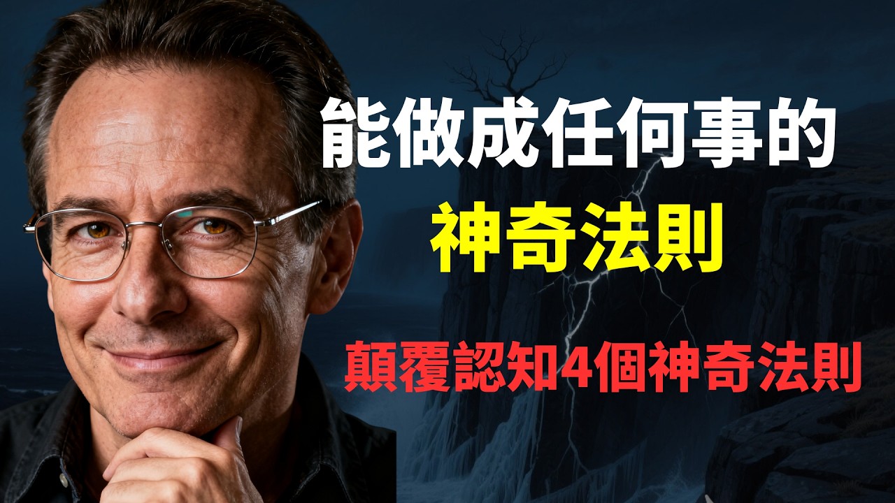能做成任何事的神奇法則，颠覆认知的4个神奇法则