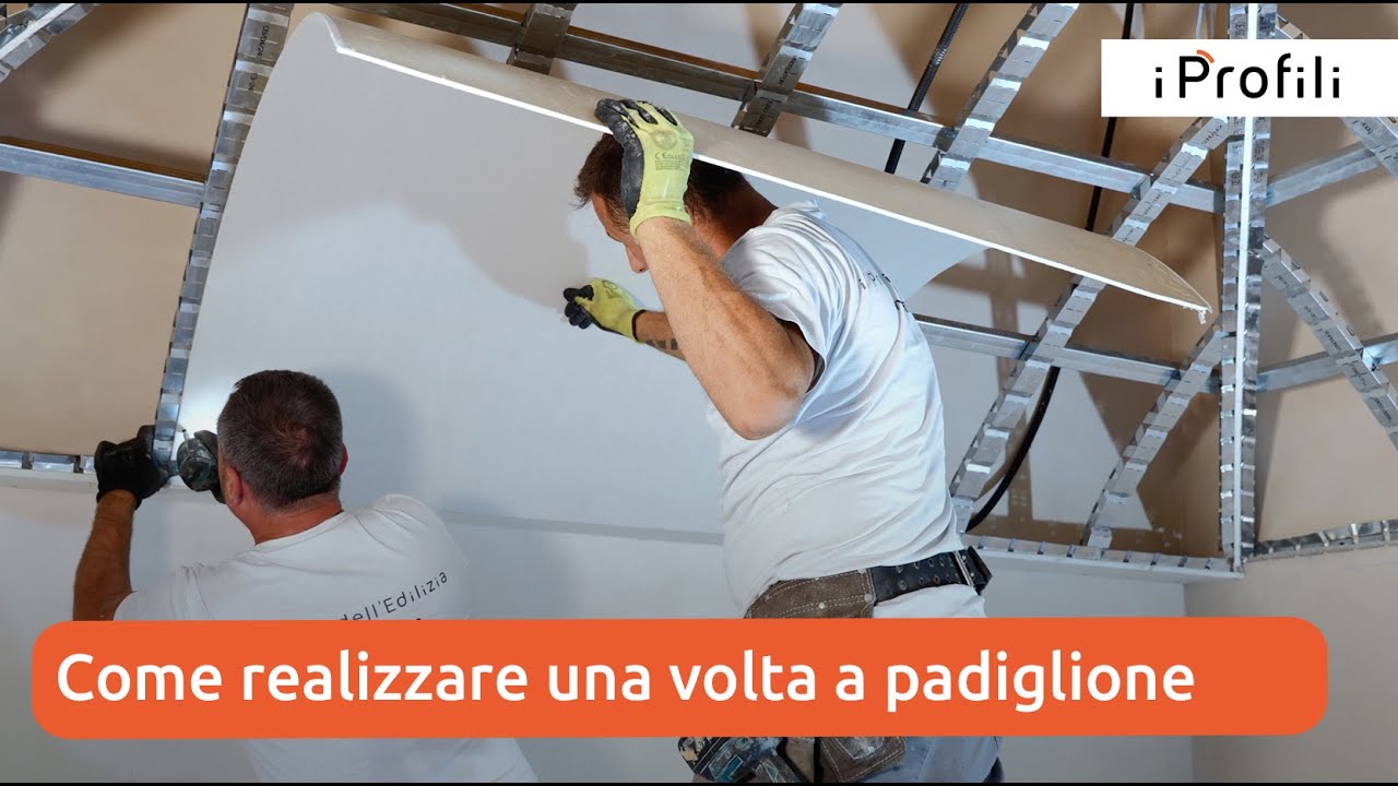 Come realizzare una volta a padiglione