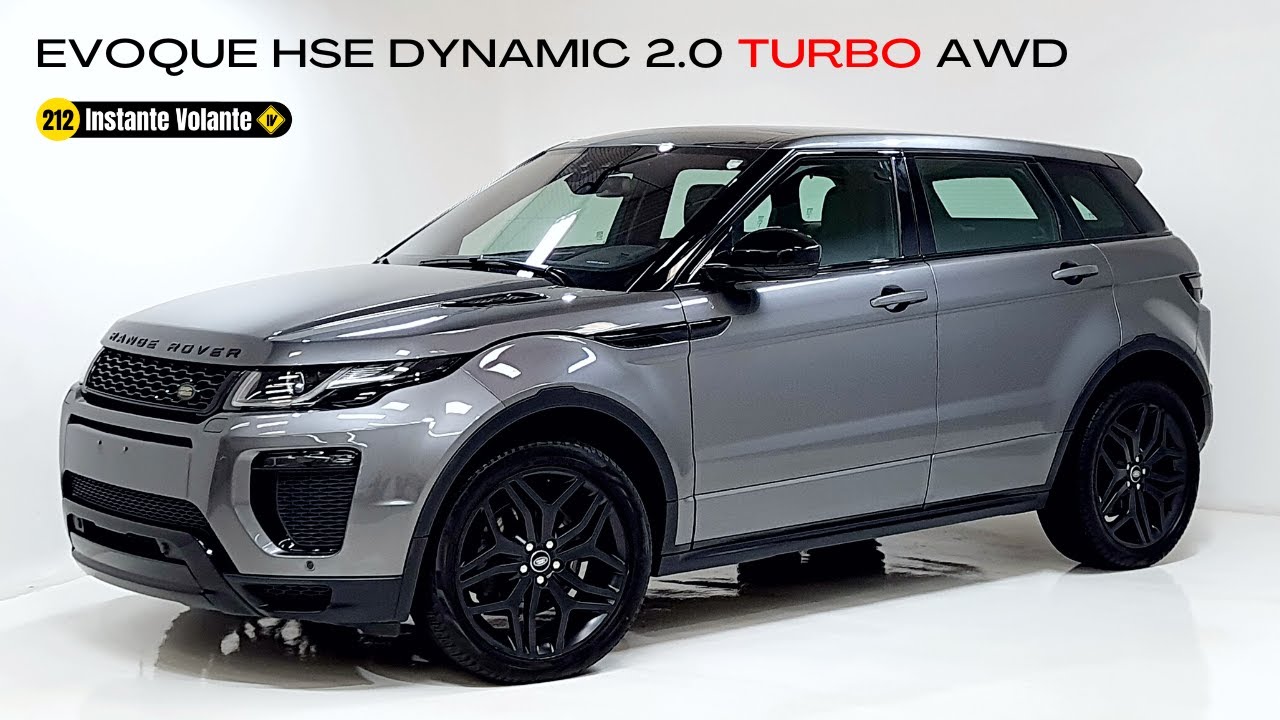 RANGE ROVER EVOQUE HSE DYNAMIC 2.0 Turbo 2019 em detalhes📺 212