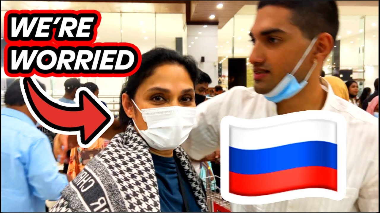 SHE LEAVES FOR A WAR-ZONE (RUSSIA)