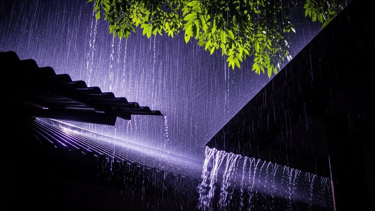 Intense Rain & Thunder for Deep Sleep, Stress Relief & Peaceful Night Ambience #22