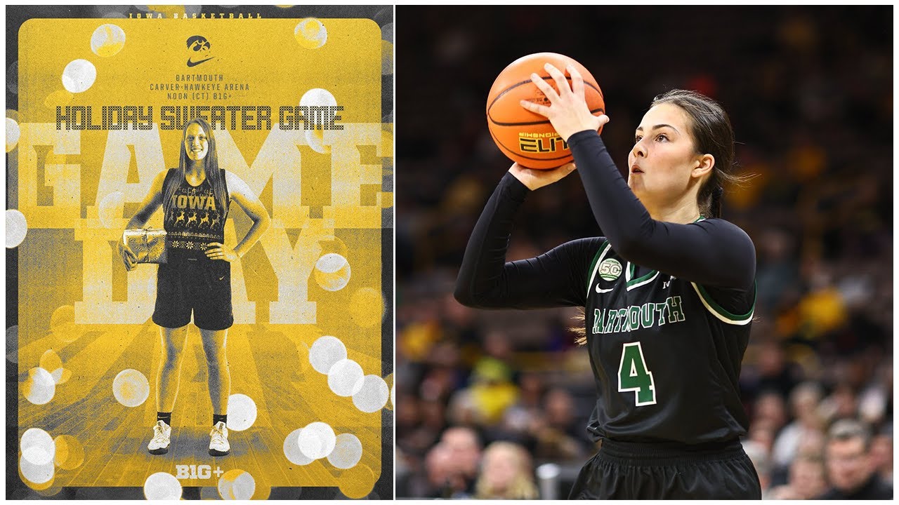 No. 12 Iowa vs Dartmouth | NCAA Women's Basketball | 12.21.22