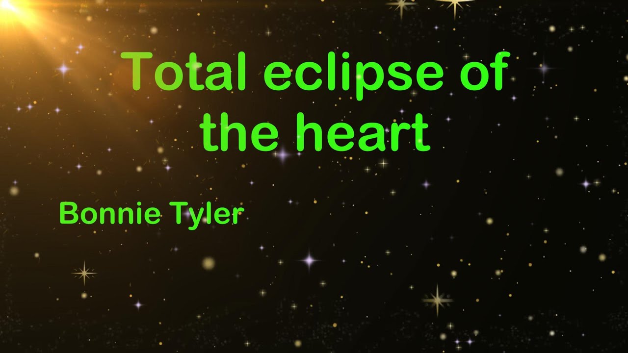 Bonnie Tyler - Total eclipse of the heart Karaoke
