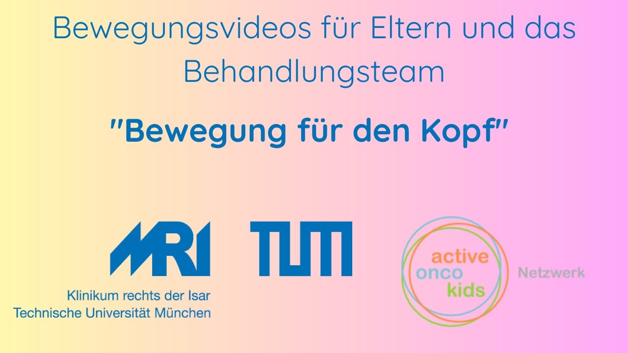 Bewegungsvideos f&uuml;r Eltern und das Behandlungsteam -  5 Bewegung f&uuml;r den Kopf