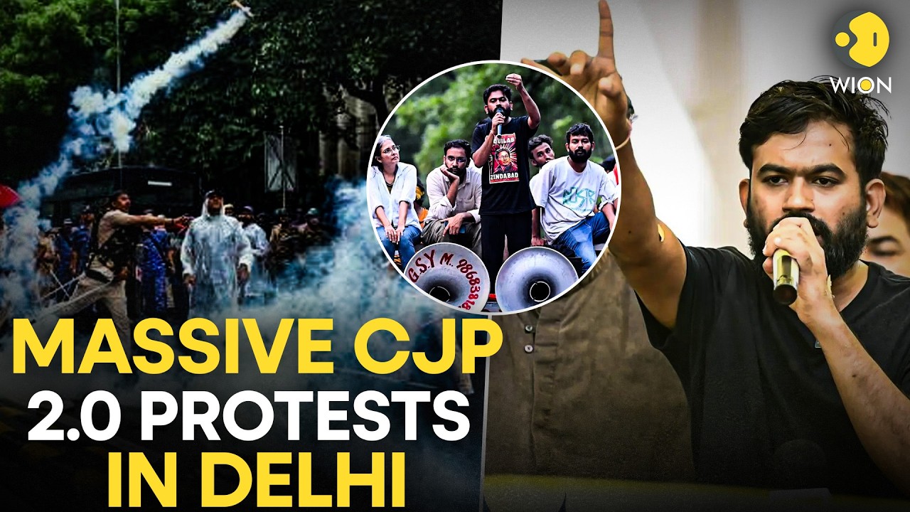 CJP Protest LIVE: CJP Announces New 2.0 Protest, Demands CEC Gyanesh Kumar&rsquo;s Resignation | WION