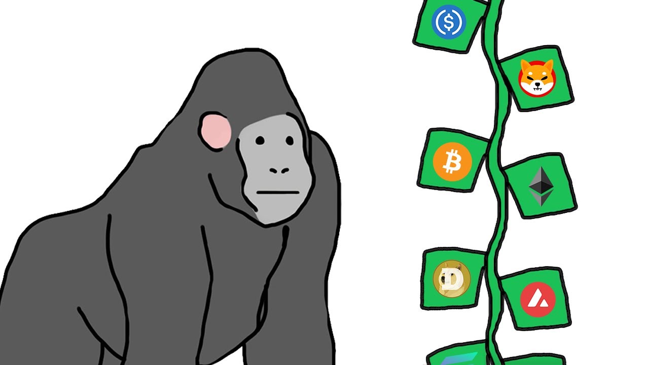 Qué es una criptomoneda explicado con plátanos