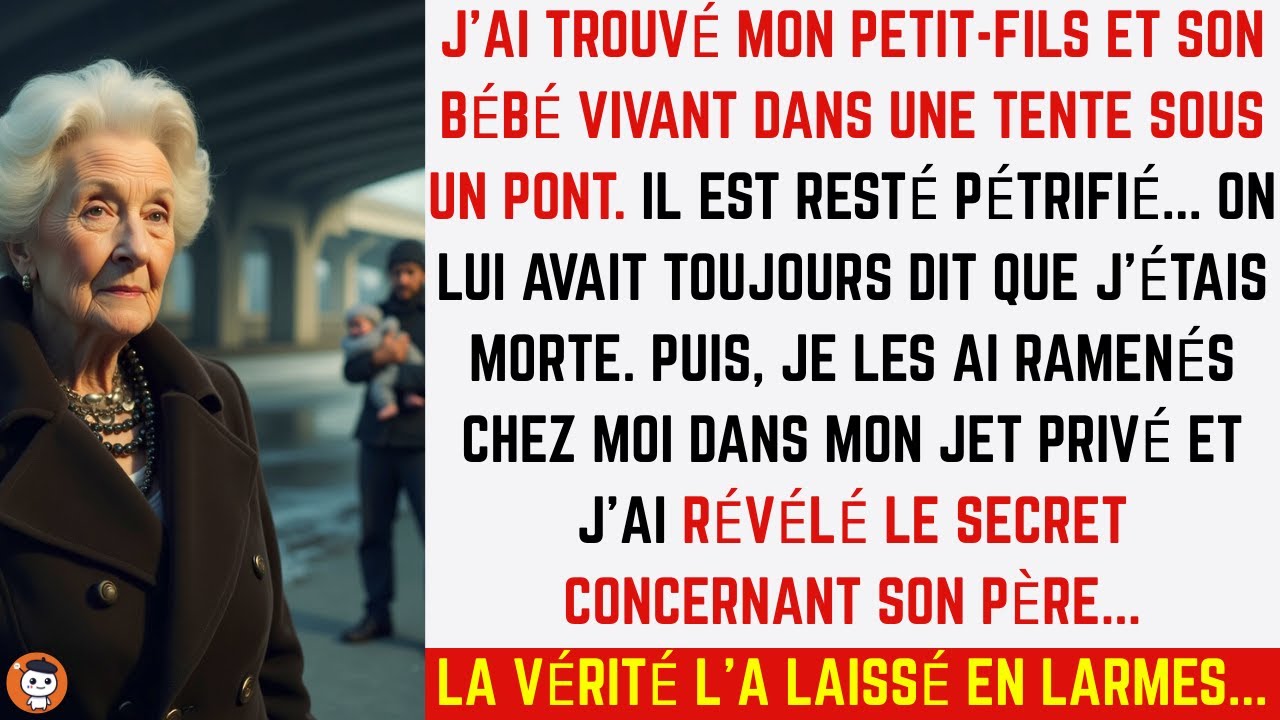 J’ai trouvé mon petit-fils sans abri sous un pont… je l’ai ramené chez moi en jet privé