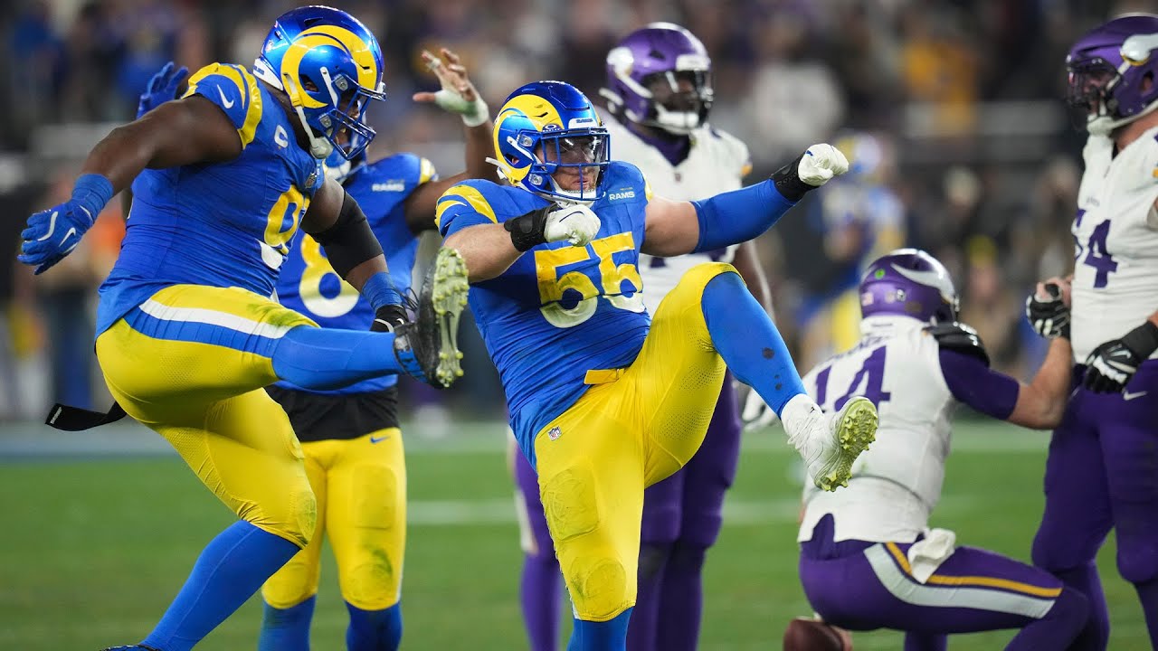 Rams best defensive plays from 9-sack game vs. Vikings | Wild Card Weekend