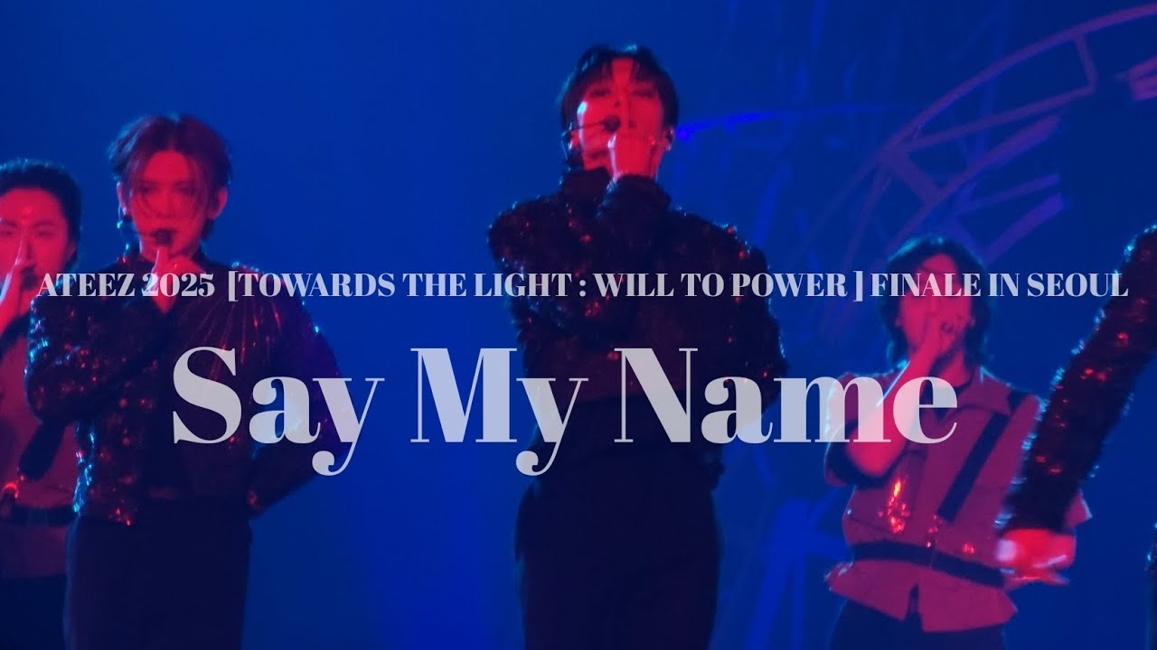 250323『Say My Name』wooyoung cam ATEEZ 2025  [TOWARDS THE LIGHT : WILL TO POWER ] FINALE IN SEOUL