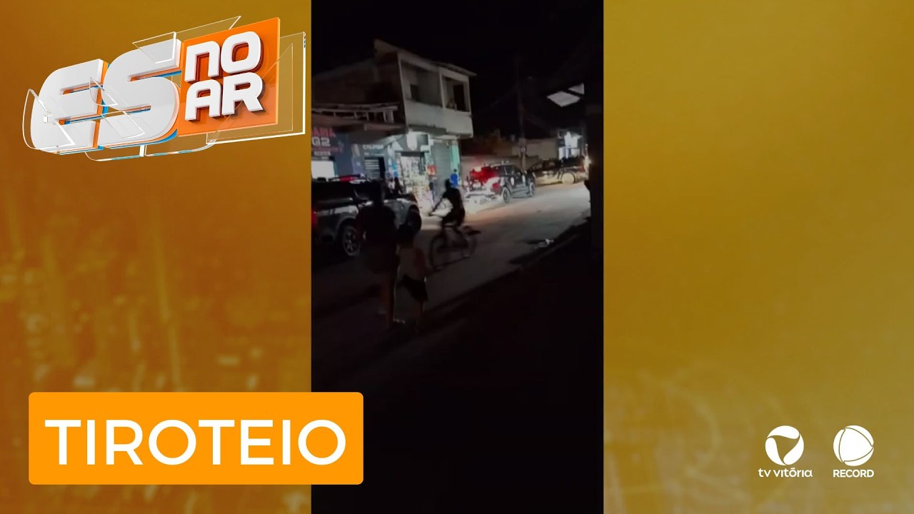 Ataque a tiros mobiliza polícia e assusta moradores na Região 5 de Vila Velha.