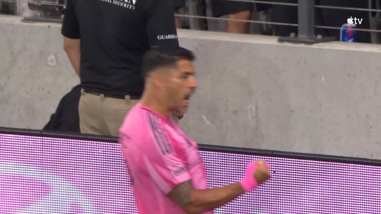 Luis Su&aacute;rez Bags Goal with a BANGER Shot For Inter Miami!