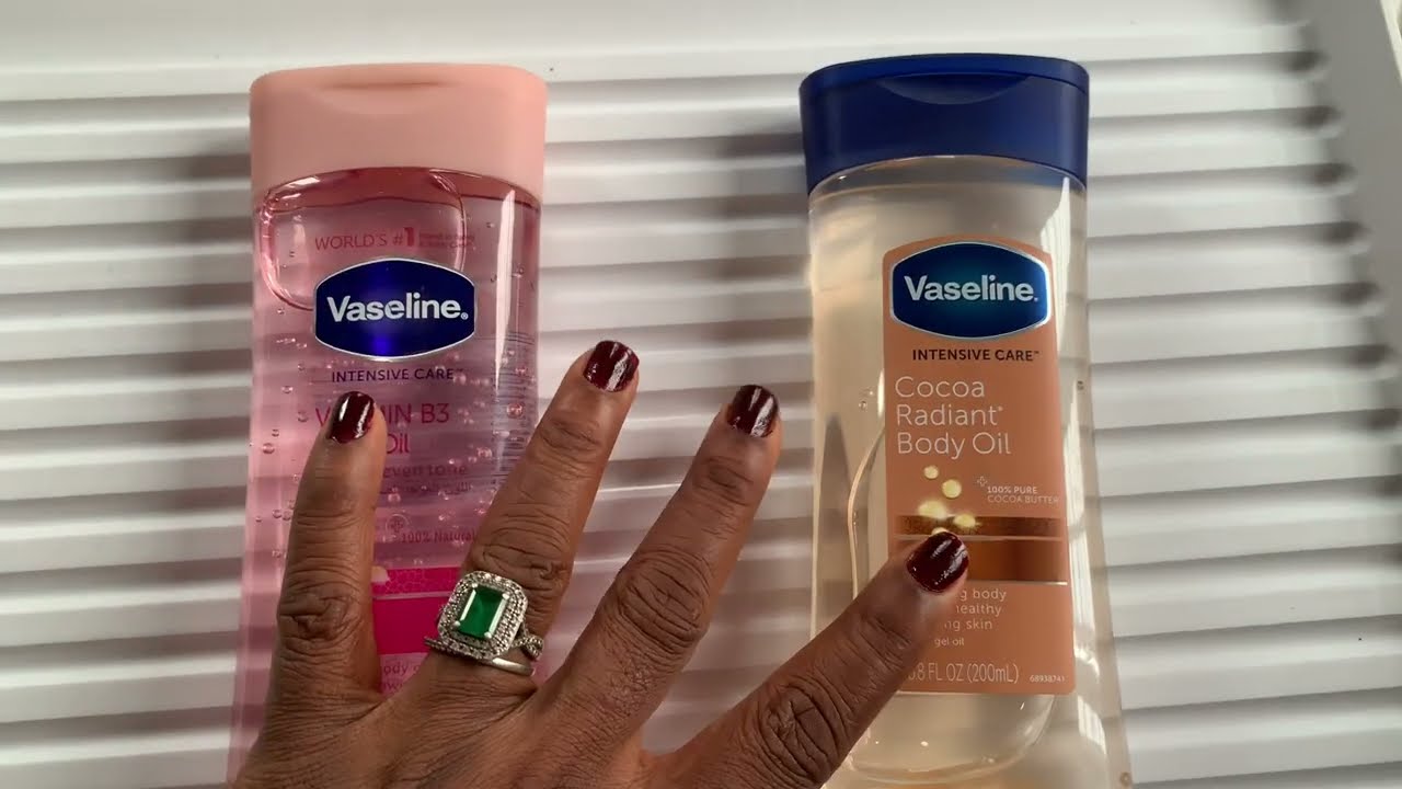 Основная разница между маслом Vaseline Cocoa Radiance и маслом Vaseline B3