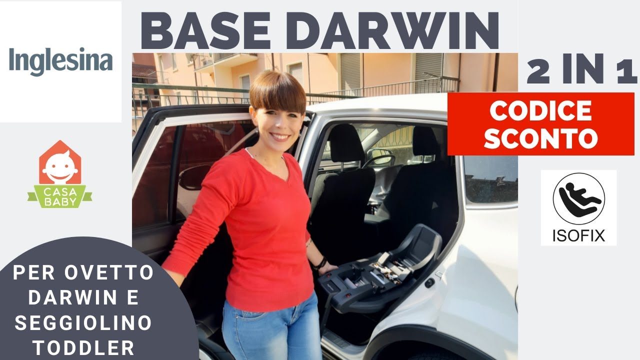 INGLESINA DARWIN I-SIZE BASE ISOFIX: COME SI MONTA IN MACCHINA?