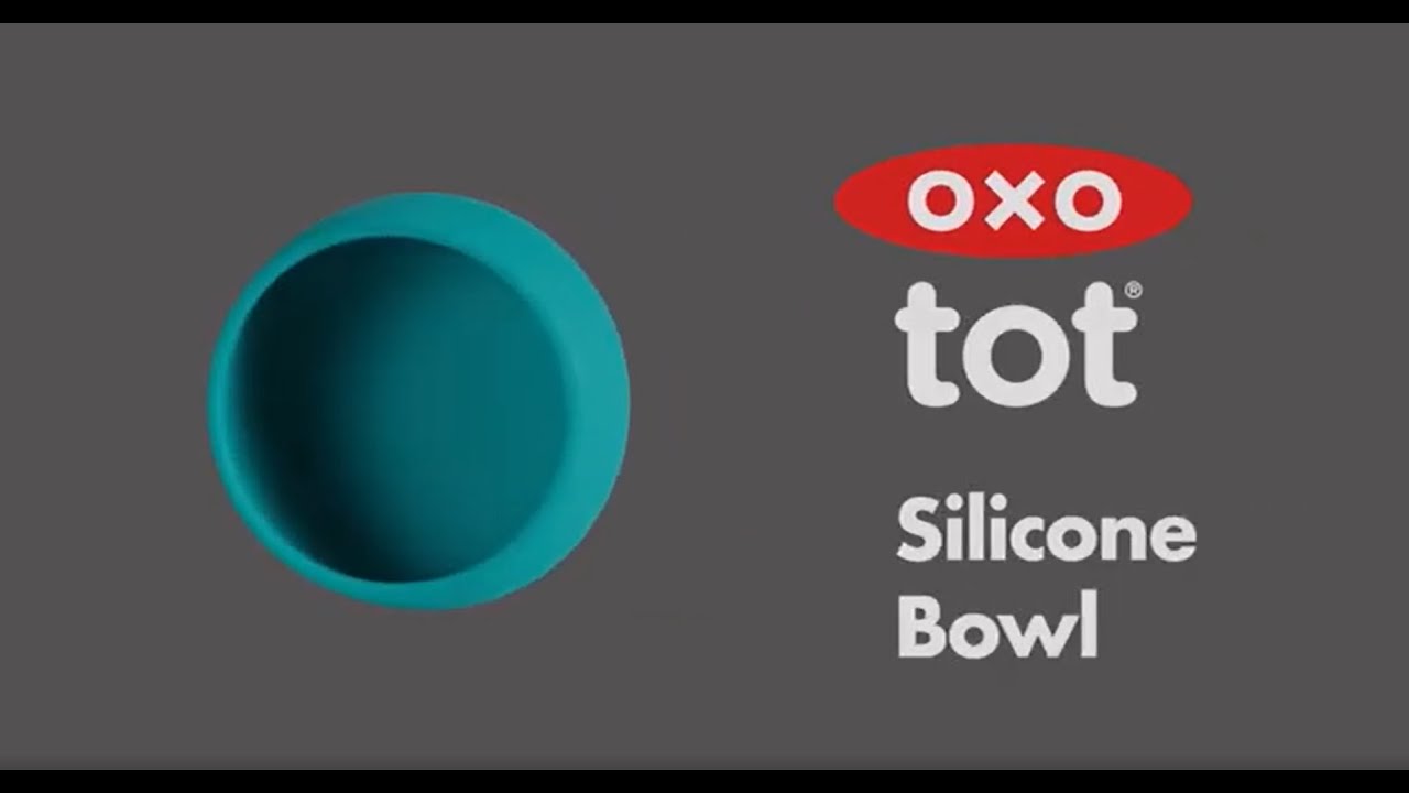 Encourage Independent Eating with Your Little One - OXO Tot Silicone Bowl