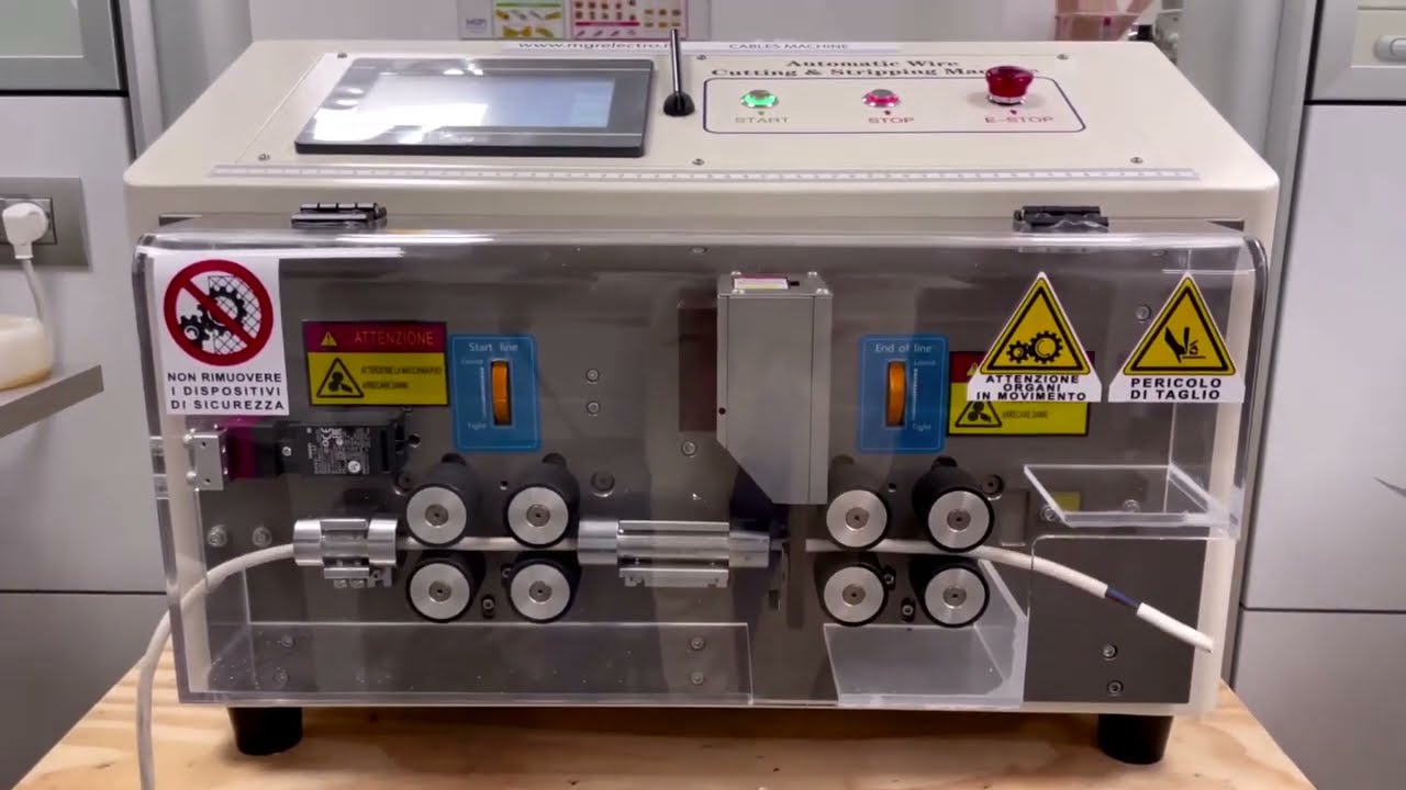 TAGLIA SPELA CAVI ⁄ CUTTING AND STRIPPING MACHINE   TSC 35N 1080p 30fps H264 128kbit AAC