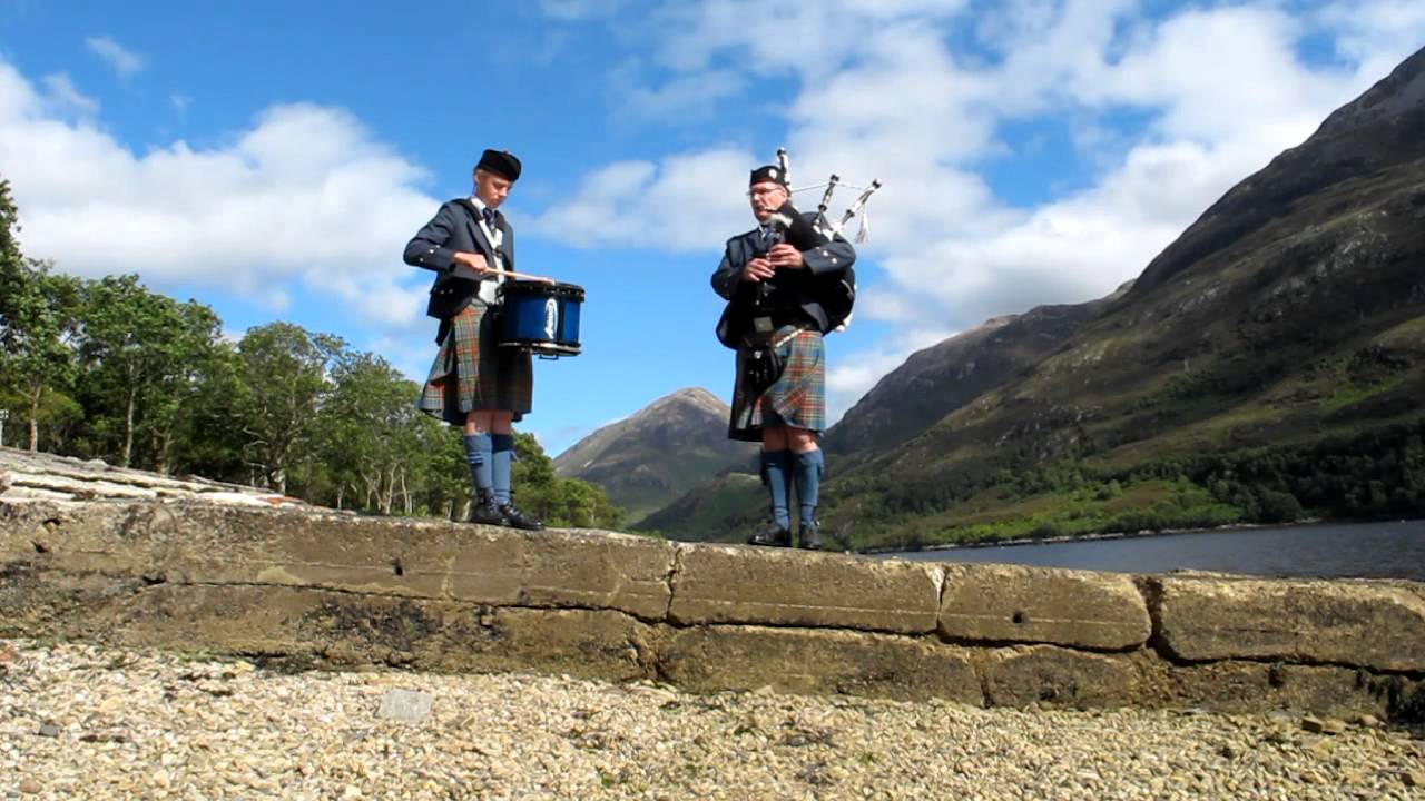 Highland Cathedral by solo piper and solo drummer