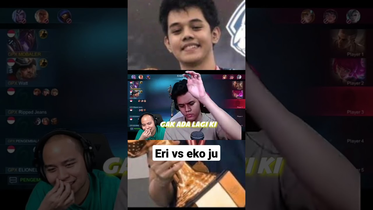 ~&deg; Eri sama Eko Berantem ( Raja troll Vs Raja Ngambek)&deg;~ #mobilelegends #montage #mlbb #shorts