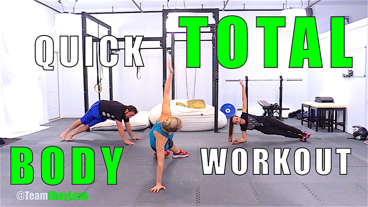 QUICK TOTAL BODY WORKOUT!
