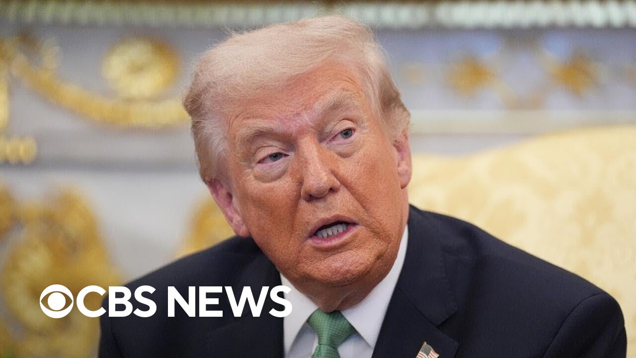 Trump says he's disappointed in NATO and that leaving is 