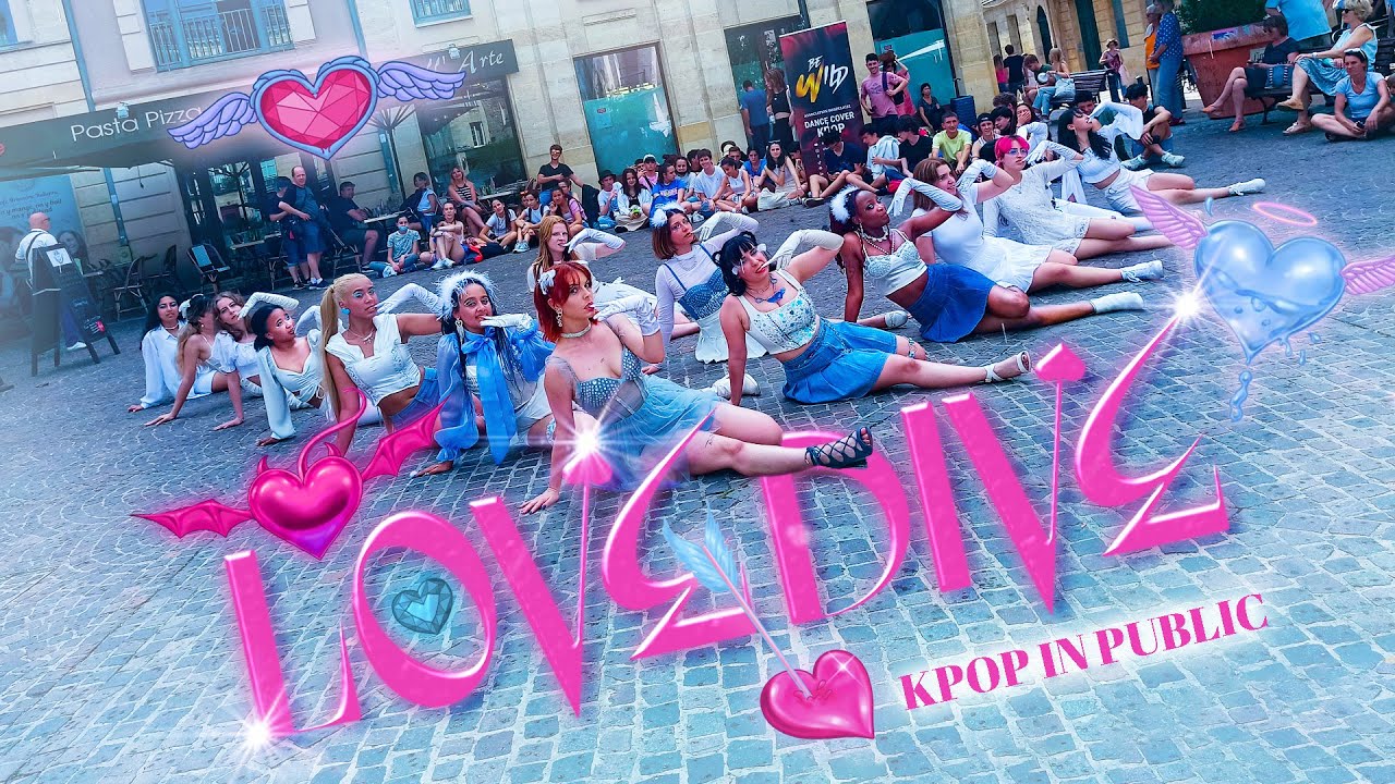 [KPOP IN PUBLIC | ONE TAKE 360°] (+15 dancers) IVE 아이브 'LOVE DIVE' dance cover by BE WILD, FRANCE