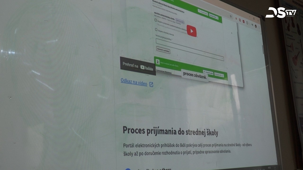 Prihlášky na stredné školy tento rok už treba podať elektronicky